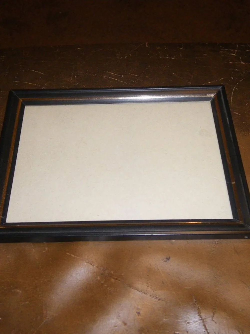 Vintage Minimalist Metal Frame For 5” x 7” Photograph